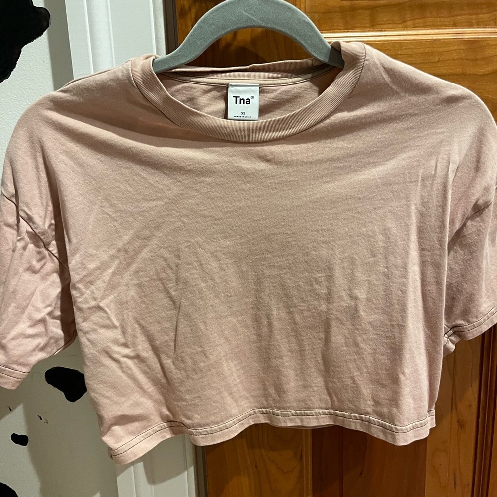 Tna cropped tee shirt